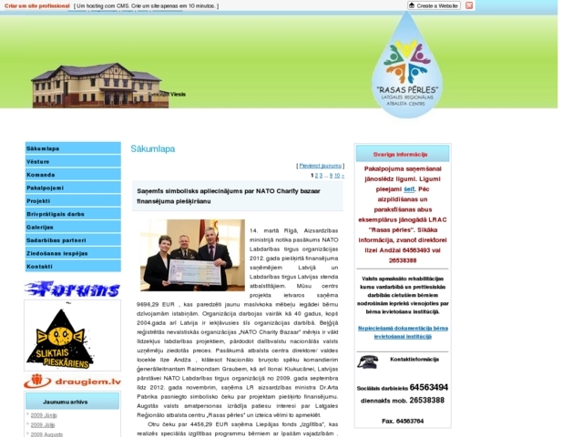 Latgales Reģionālais atbalsta centrs Rasas Pērles nodibinājums, 